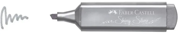Överstrykningspenna Textliner 46 Metallic silver