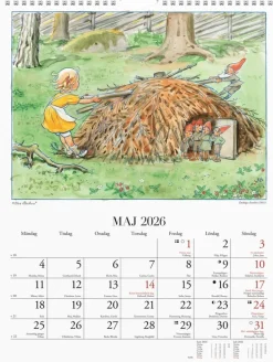 Väggkalender 2026 Elsa Beskow