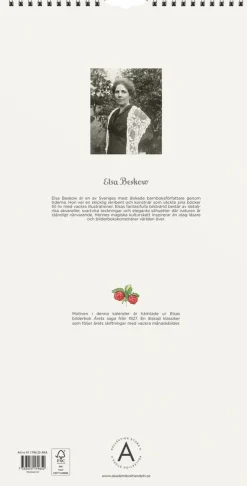 Väggkalender 2025 Elsa Beskow Årets saga