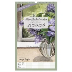 Väggkalender 2025-2026 familj Kajsa Hagelin