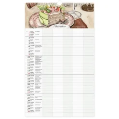 Väggkalender 2025-2026 familj Kajsa Hagelin