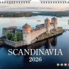 Väggkalender 2026 Scandinavia