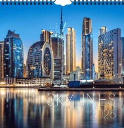 Väggkalender 2026 Skylines
