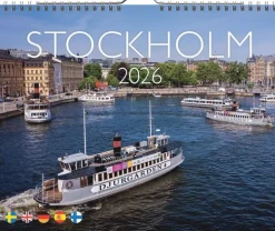 Väggkalender 2026 Stockholm