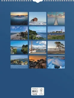 Väggkalender 2026 Svenska kusten