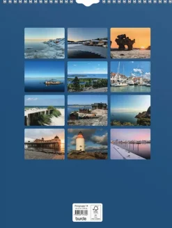 Väggkalender 2025 Svenska kusten